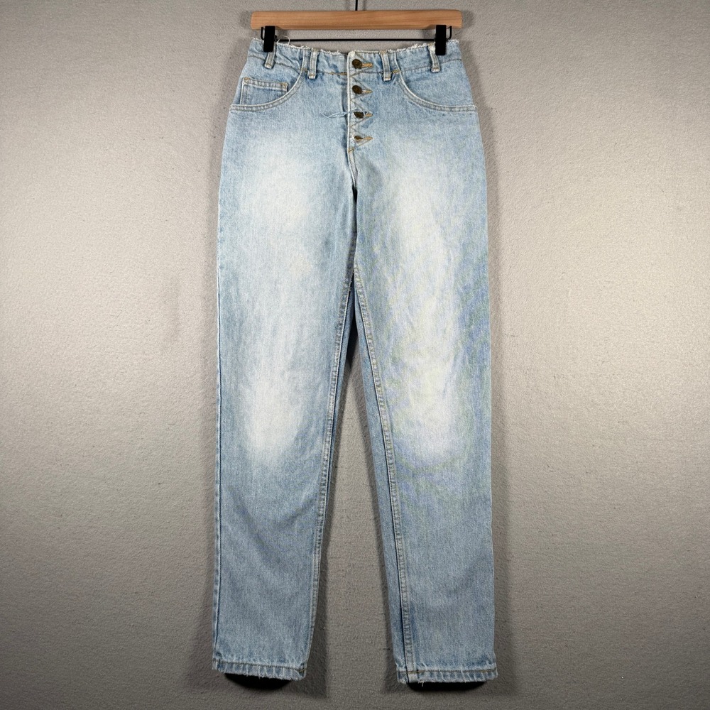 Georges Marciano for Guess Vintage High Waist Button Fly Light‎ Wash Jeans 28